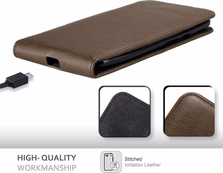 Productafbeelding Cadorabo Flip als onzichtbaar deksel (Motorola Moto X Play)