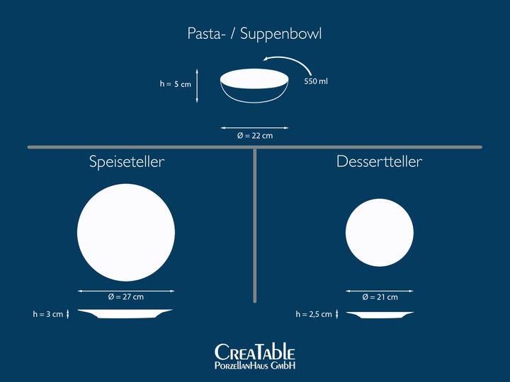 Image du produit CreaTable Waves (12 pièce(s))