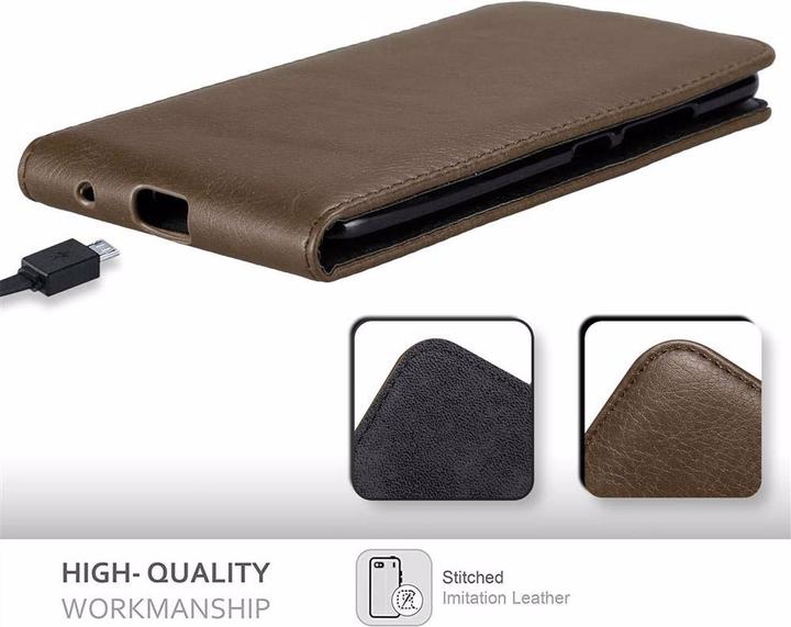 Produktbild Cadorabo Flip wie Invisible Cover (ZTE Axon 7)