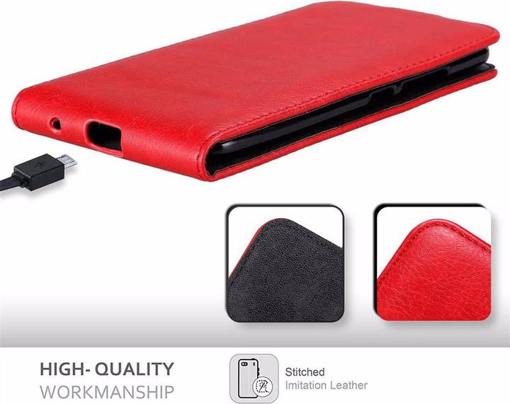 Image du produit Cadorabo Flip comme Invisible Cover (ZTE Axon 7)