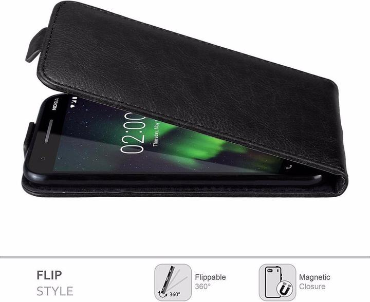 Actual product image Cadorabo Flip like Invisible Cover (Nokia 2.1)