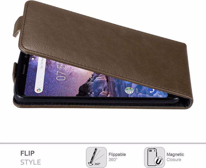Productafbeelding Cadorabo Flip als onzichtbaar deksel (Nokia 7 Plus)