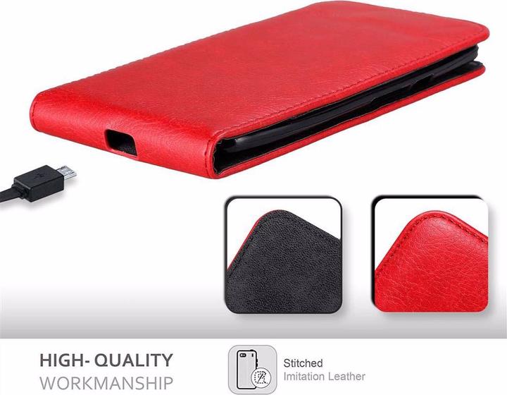 Image du produit Cadorabo Flip comme Invisible Cover (Motorola Moto X Play)