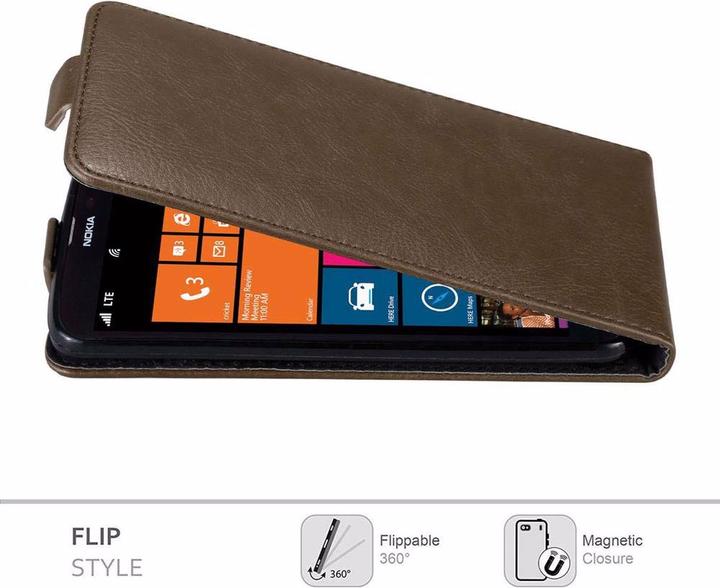 Actual product image Cadorabo Flip like Invisible Cover (Nokia Lumia 1320)