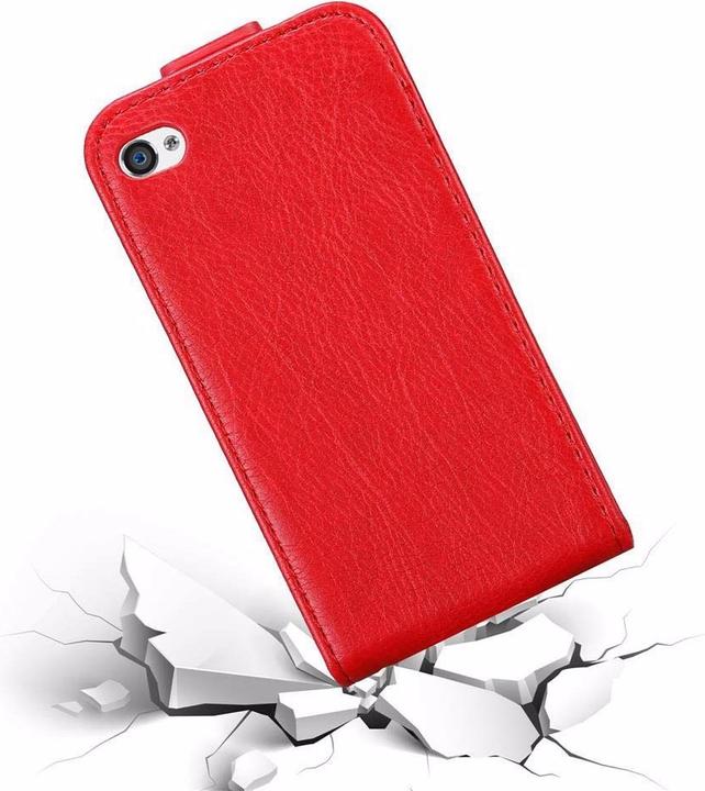 Image du produit Cadorabo Flip comme Invisible Cover (Apple iPhone 4, G4s)