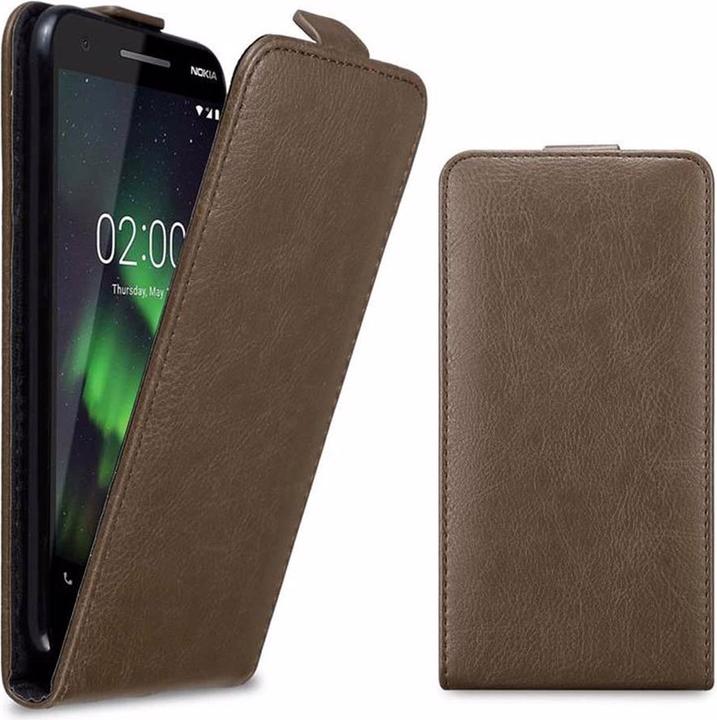 Actual product image Cadorabo Flip like Invisible Cover (Nokia 2.1)