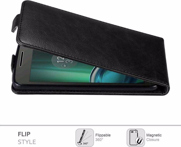 Immagine prodotto Cadorabo Flip come copertura invisibile (Motorola Moto G4 Plus, Motorola Moto G4)