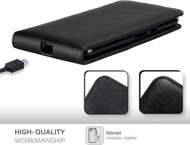 Immagine prodotto Cadorabo Flip come copertura invisibile (Motorola Moto G4 Plus, Motorola Moto G4)