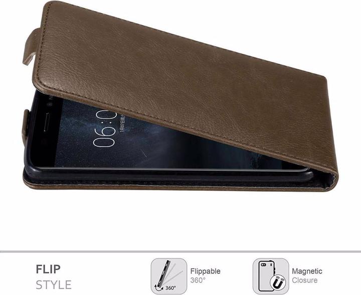 Actual product image Cadorabo Flip like Invisible Cover (Nokia 6)