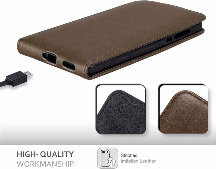 Actual product image Cadorabo Flip like Invisible Cover (Nokia 6)