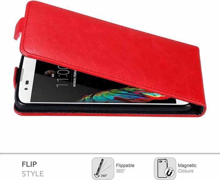 Image du produit Cadorabo Flip comme Invisible Cover (LG K10)