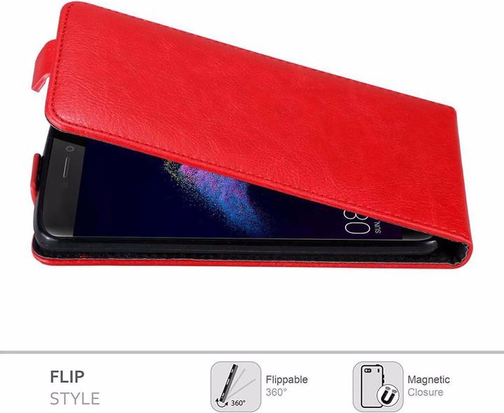Actual product image Cadorabo Flip like Invisible Cover (Huawei P8 Lite (2017))