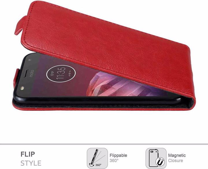 Image du produit Cadorabo Flip comme Invisible Cover (Motorola Moto Z2 Play)