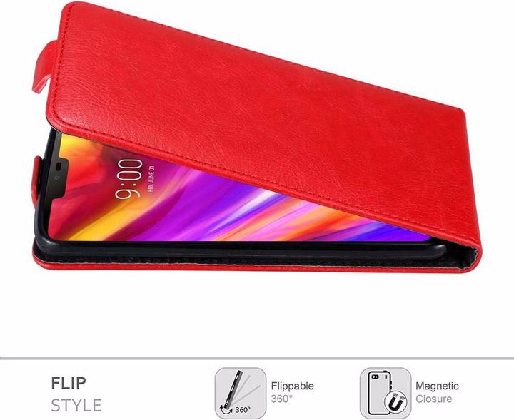 Image du produit Cadorabo Flip comme Invisible Cover (G7 ThinQ, OnePlus X, LG G7 Fit)