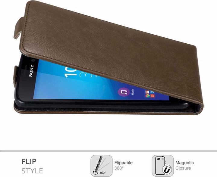 Produktbild Cadorabo Flip wie Invisible Cover (Sony Xperia M4 Aqua)