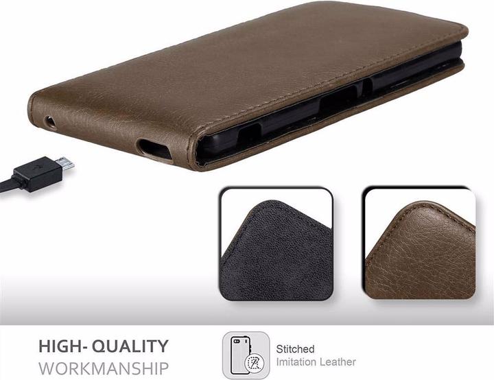 Produktbild Cadorabo Flip wie Invisible Cover (Sony Xperia M4 Aqua)