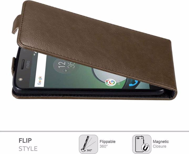 Immagine prodotto Cadorabo Flip come copertura invisibile (Motorola Moto Z Play)