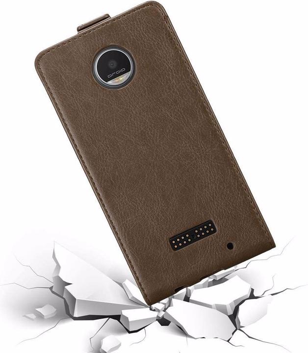 Immagine prodotto Cadorabo Flip come copertura invisibile (Motorola Moto Z Play)