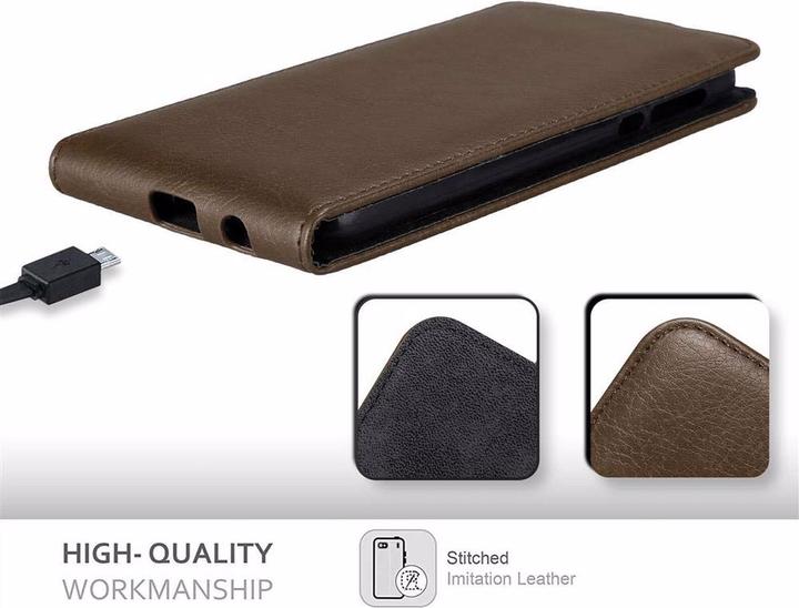 Immagine prodotto Cadorabo Flip come copertura invisibile (Motorola Moto Z Play)