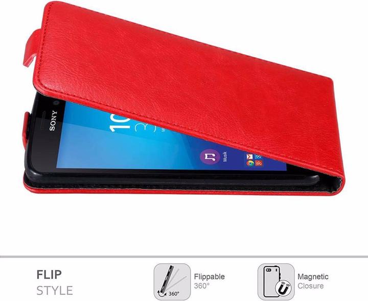Image du produit Cadorabo Flip comme Invisible Cover (Sony Xperia M4 Aqua)