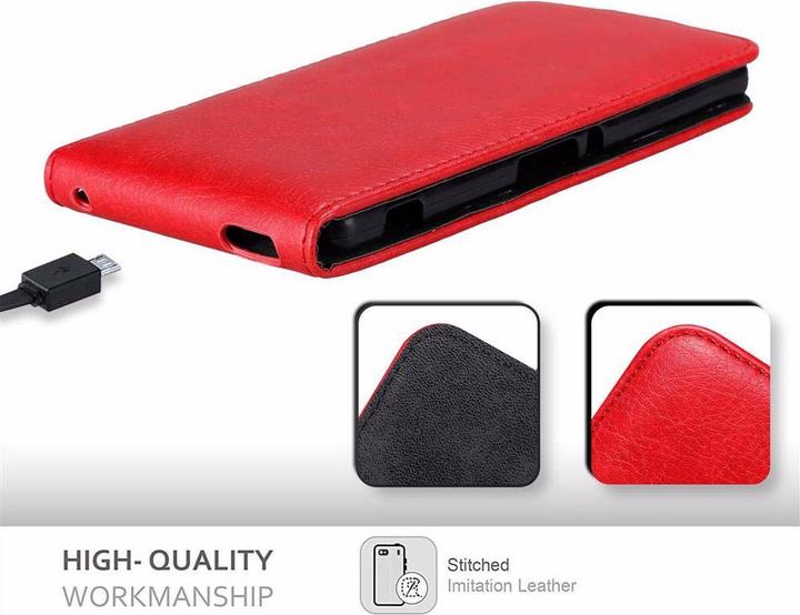 Image du produit Cadorabo Flip comme Invisible Cover (Sony Xperia M4 Aqua)