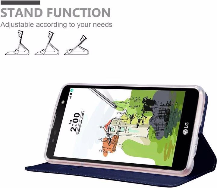 Image du produit Cadorabo Book Classy Style Cover (LG Stylus 2)