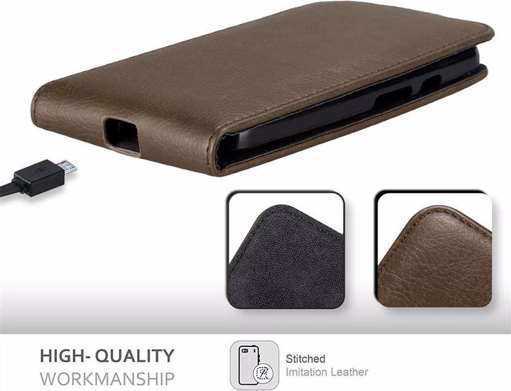 Actual product image Cadorabo Flip like Invisible Cover (Motorola Moto G2 (2nd Gen))