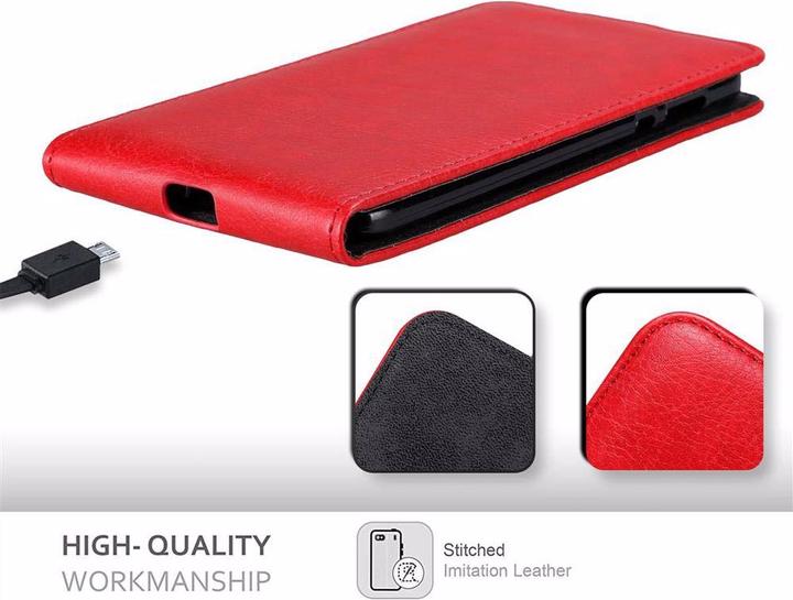 Immagine prodotto Cadorabo Flip come copertura invisibile (Motorola Moto Z2)