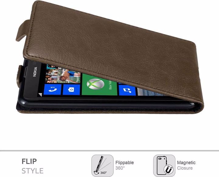 Productafbeelding Cadorabo Flip als onzichtbaar deksel (Nokia Lumia 625)