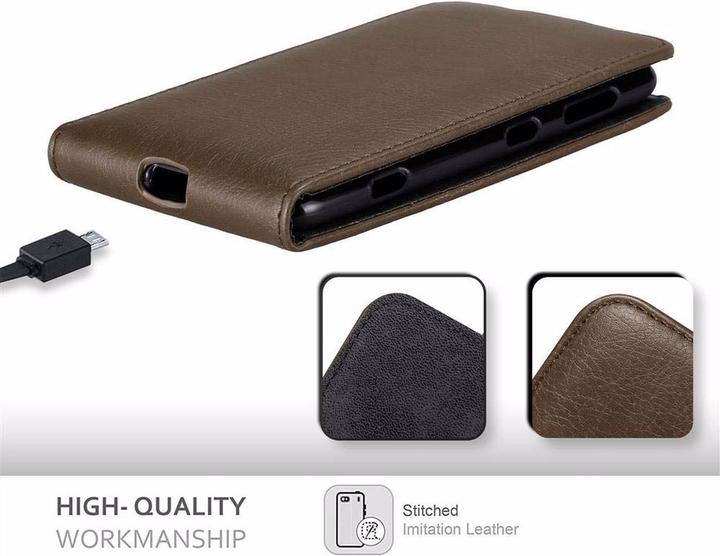 Productafbeelding Cadorabo Flip als onzichtbaar deksel (Nokia Lumia 625)