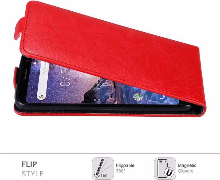 Actual product image Cadorabo Flip like Invisible Cover (Nokia 7 Plus)