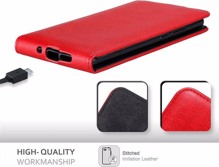Actual product image Cadorabo Flip like Invisible Cover (Nokia 7 Plus)