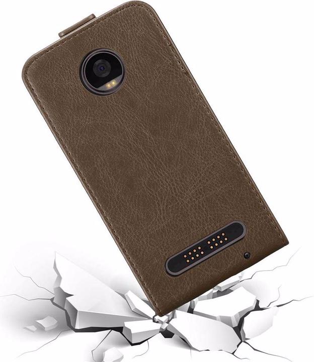 Immagine prodotto Cadorabo Flip come copertura invisibile (Motorola Moto Z2 Play)