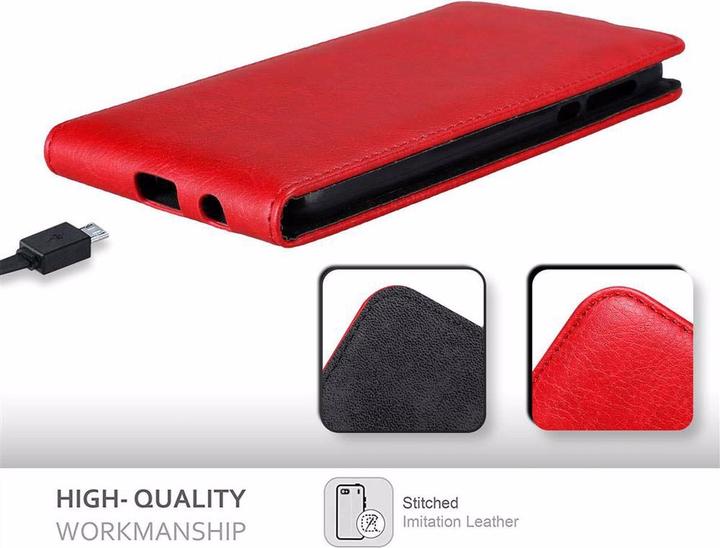 Produktbild Cadorabo Flip wie Invisible Cover (Motorola Moto Z Play)