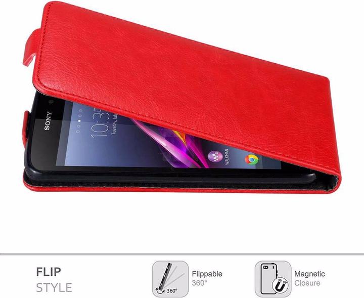 Image du produit Cadorabo Flip comme Invisible Cover (Sony Xperia Z1)