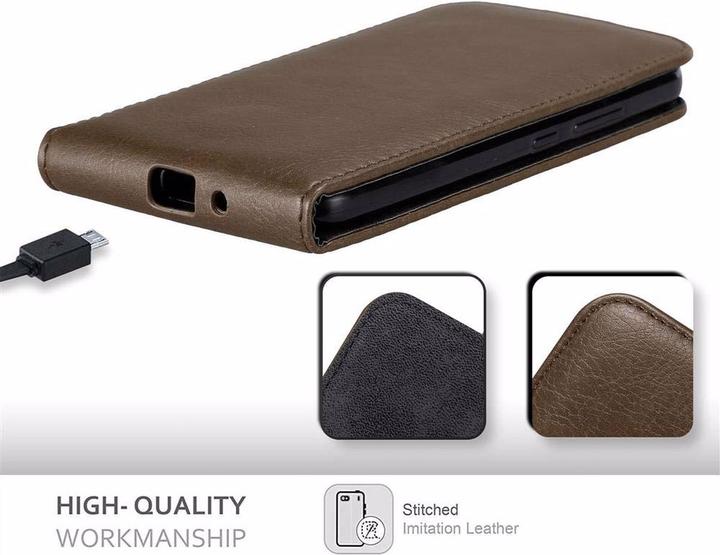 Productafbeelding Cadorabo Flip als onzichtbaar deksel (Motorola Moto E4)