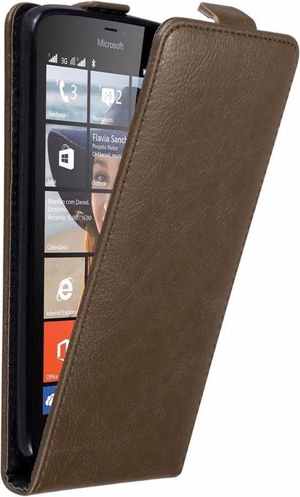 Productafbeelding Cadorabo Flip als onzichtbaar deksel (Microsoft Lumia 640)
