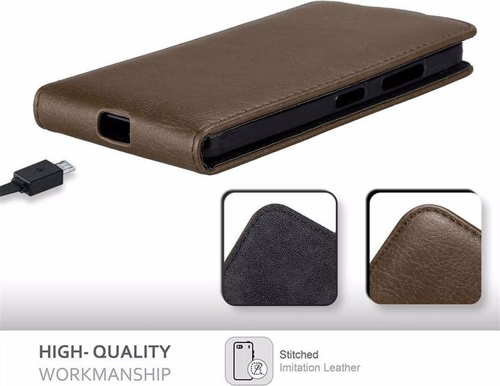 Productafbeelding Cadorabo Flip als onzichtbaar deksel (Microsoft Lumia 640)