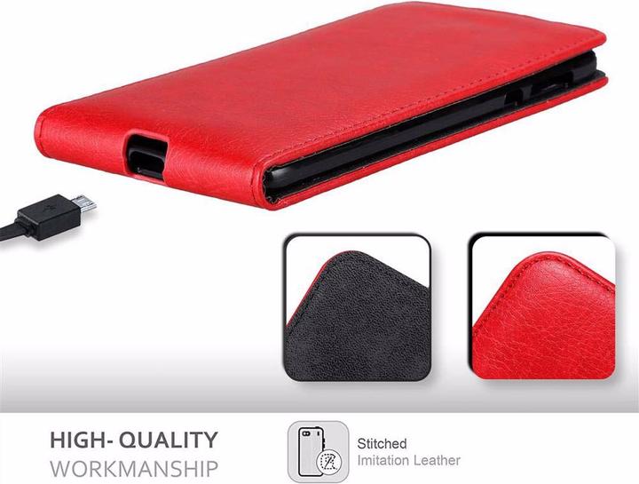 Image du produit Cadorabo Flip comme Invisible Cover (Motorola Moto Z)