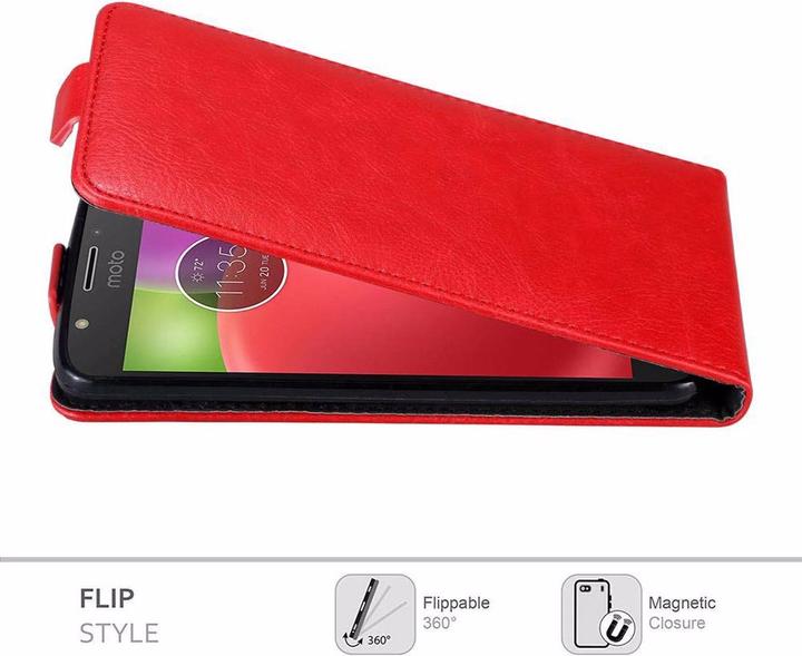 Image du produit Cadorabo Flip comme Invisible Cover (Motorola Moto E4)