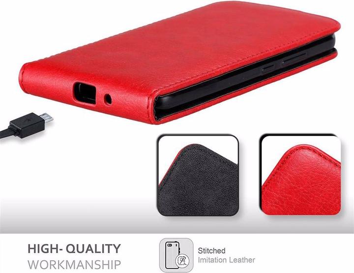 Image du produit Cadorabo Flip comme Invisible Cover (Motorola Moto E4)