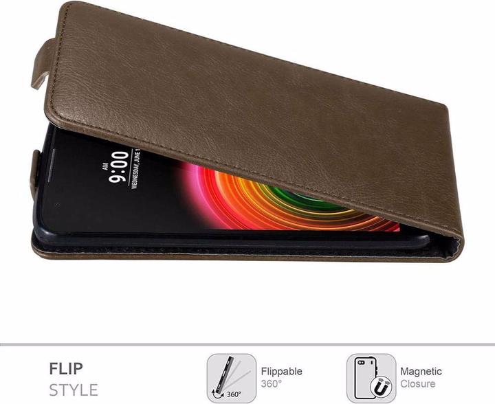 Actual product image Cadorabo Flip like Invisible Cover (LG X Power)