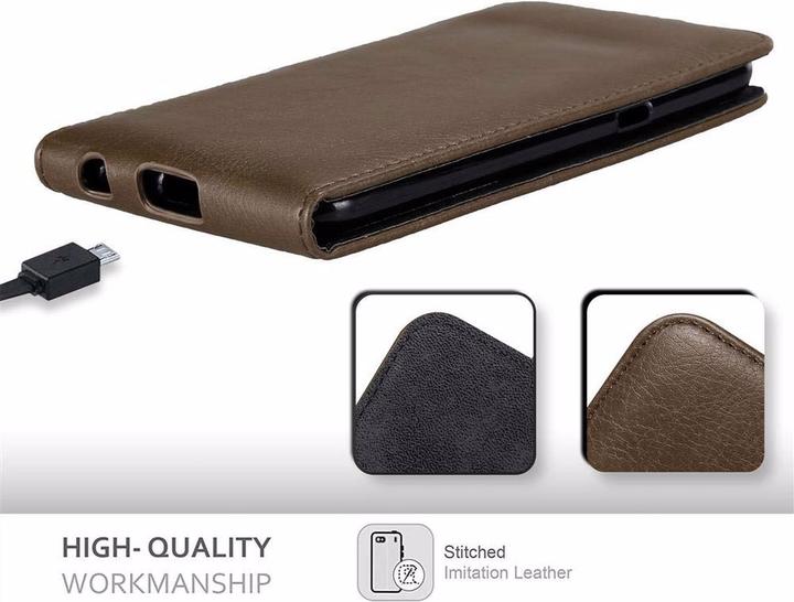 Actual product image Cadorabo Flip like Invisible Cover (LG X Power)