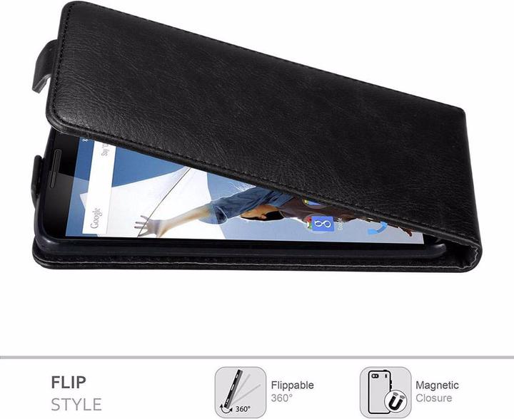 Produktbild Cadorabo Flip wie Invisible Cover (Google Nexus 6)
