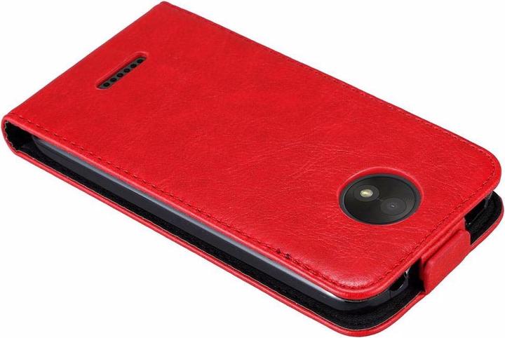 Immagine prodotto Cadorabo Flip come copertura invisibile (Motorola Moto C Plus)