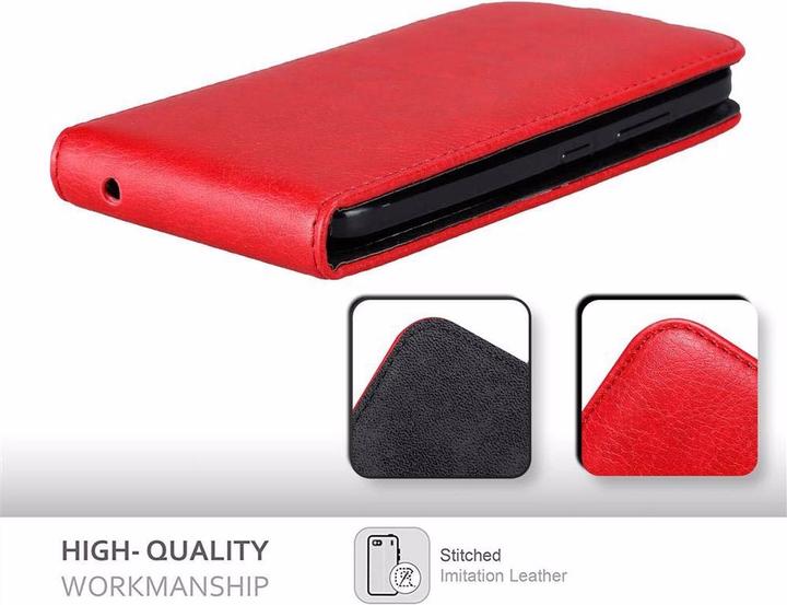 Immagine prodotto Cadorabo Flip come copertura invisibile (Motorola Moto C Plus)