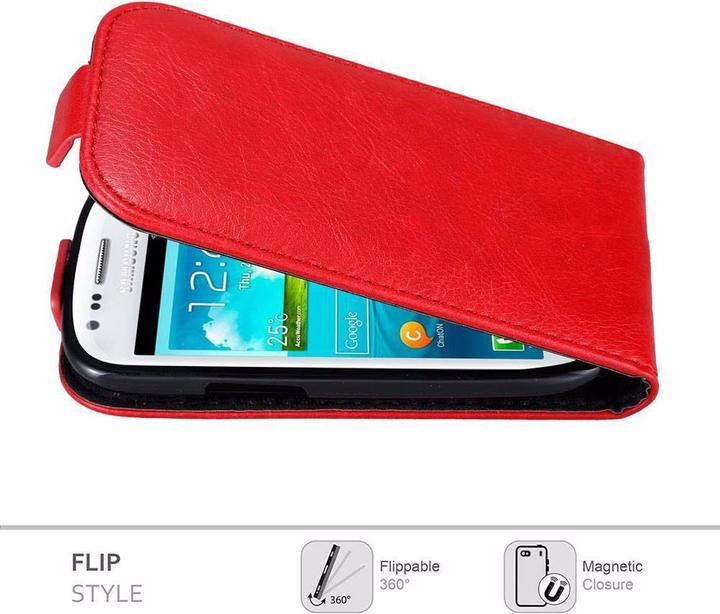 Produktbild Cadorabo Flip wie Invisible Cover (Samsung Galaxy S3 Mini)