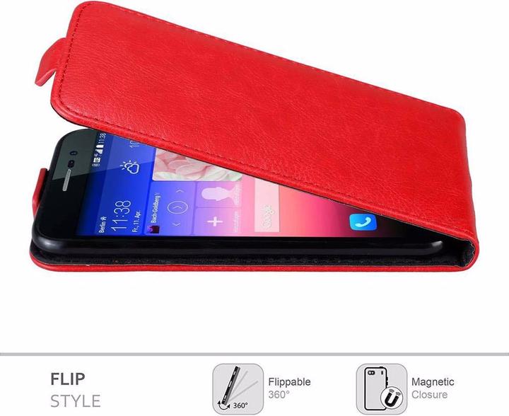 Image du produit Cadorabo Flip comme Invisible Cover (Huawei Ascend P7)