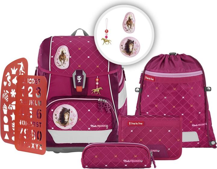Step by Step Schulrucksack-Set 2in1 Plus Spiegelburg 6teilig Limited Edition (19 l)