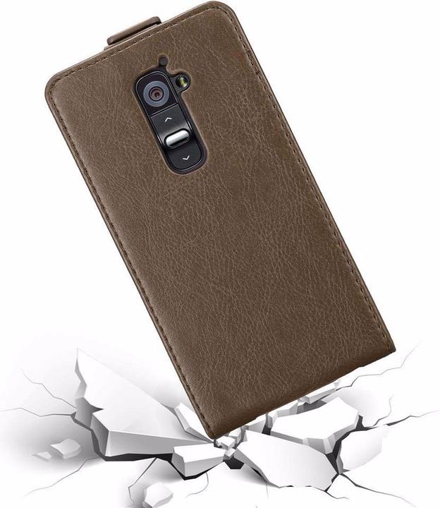 Actual product image Cadorabo Flip like Invisible Cover (LG G2)